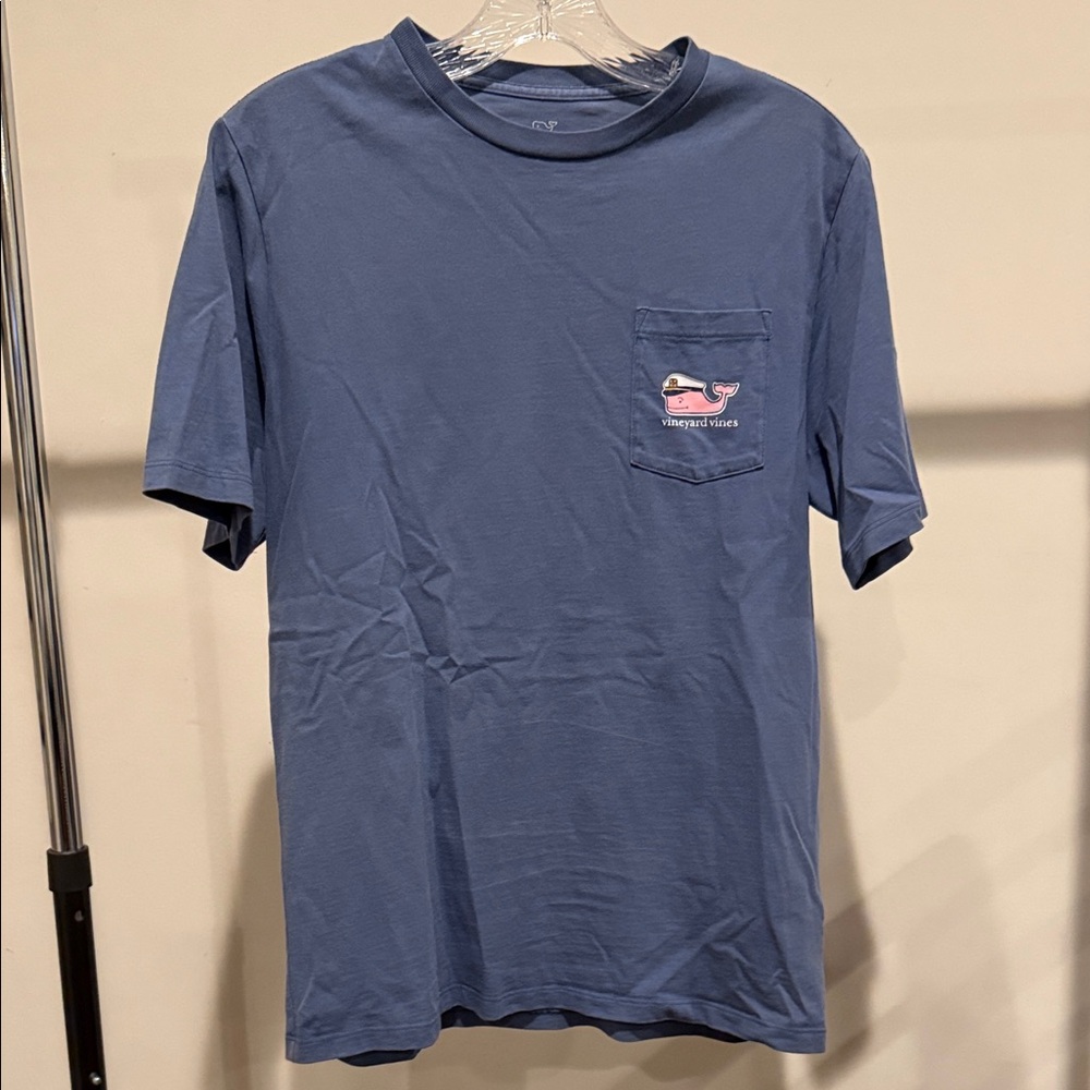 Vineyard Vines Boy’s Classic Blue Tee